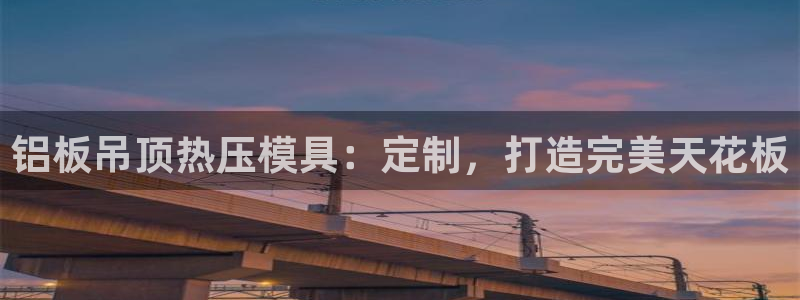 易倍emc安全吗：铝板吊顶热压模具：定制，打造完美天花板
