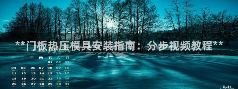易倍纤减肥反弹不：**门板热压模具安装指南：分步视频教程