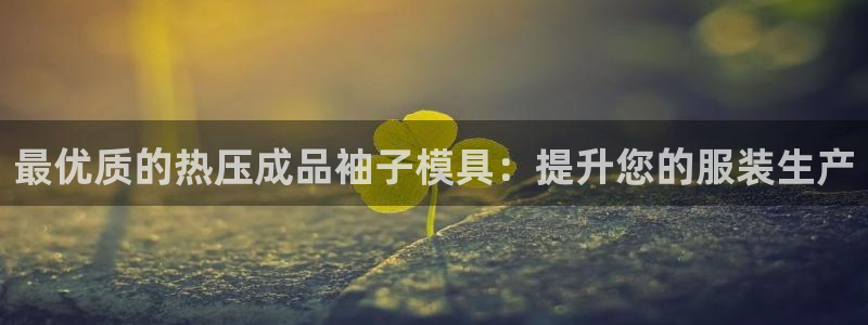 emc易倍：最优质的热压成品袖子模具：提升您的服装生产