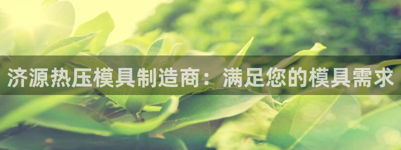北京易倍思教育怎么样：济源热压模具制造商：满足您的模具需