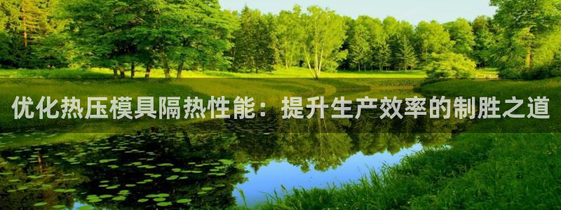 易倍申可以长期服用吗：优化热压模具隔热性能：提升生产效率
