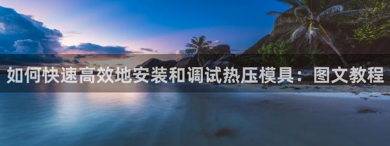emc易倍全站：如何快速高效地安装和调试热压模具：图文教
