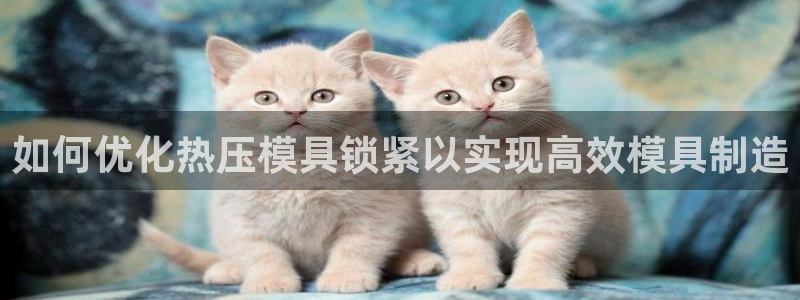 Emc易赔体育：如何优化热压模具锁紧以实现高效模具制造