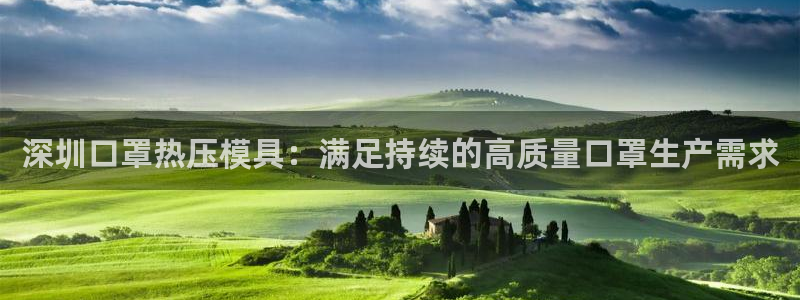 易倍emc网址网页版本登陆：深圳口罩热压模具：满足持续的