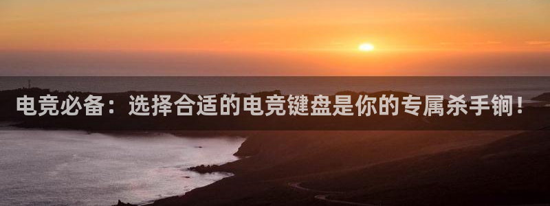 南宫电竞app：电竞必备：选择合适的电竞键盘是你的专属杀手锏！
