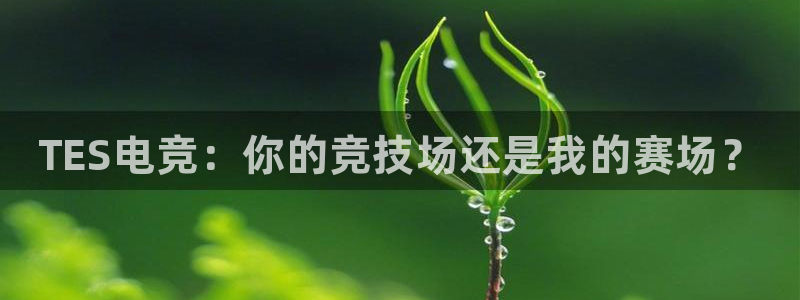 南宫电竞登陆：TES电竞：你的竞技场还是我的赛场？